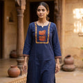 Blue Cotton Salwar | 11479