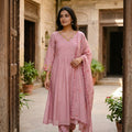 Peach Chanderi Silk Salwar | 11520