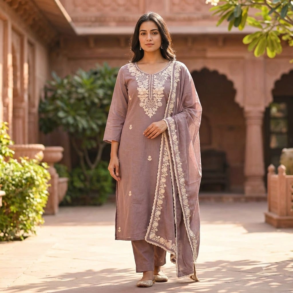 Mauve Crush Salwar | 11506