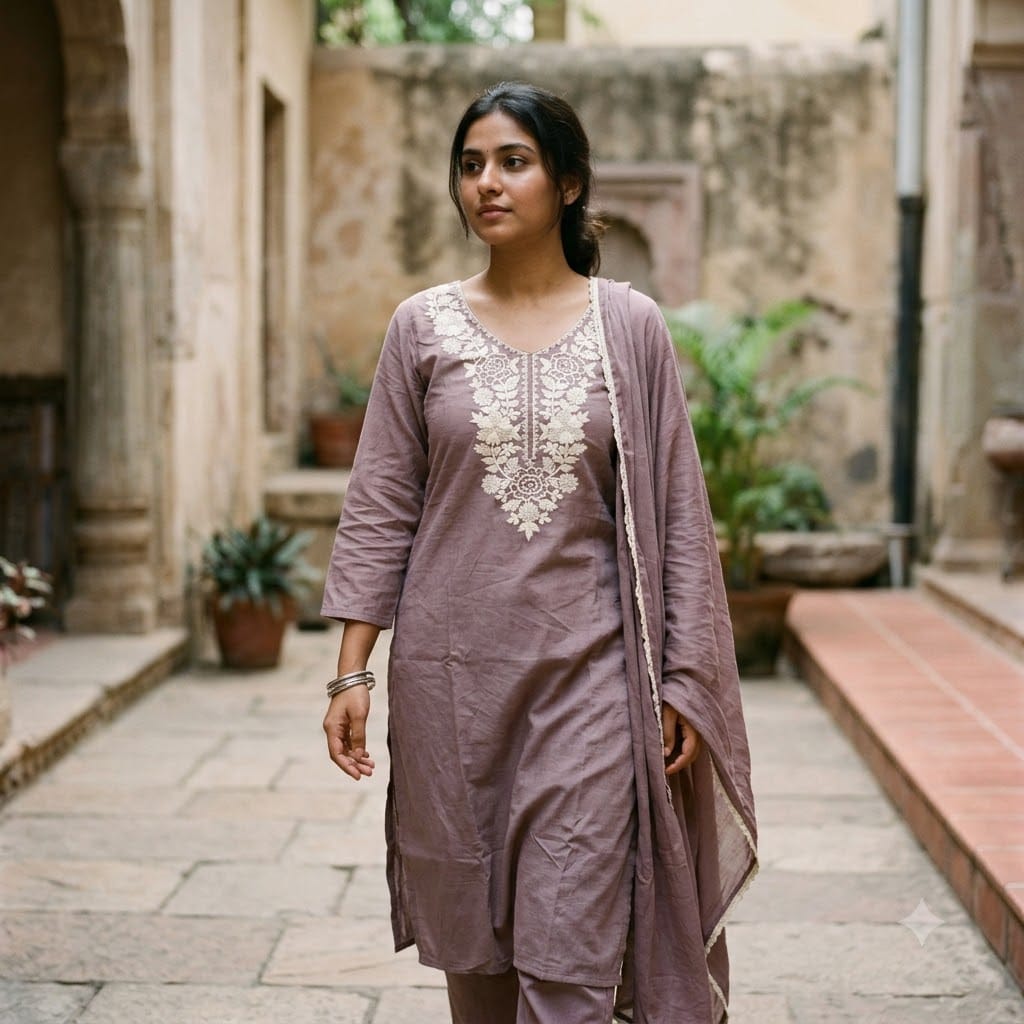 Mauve Crush Salwar | 11506