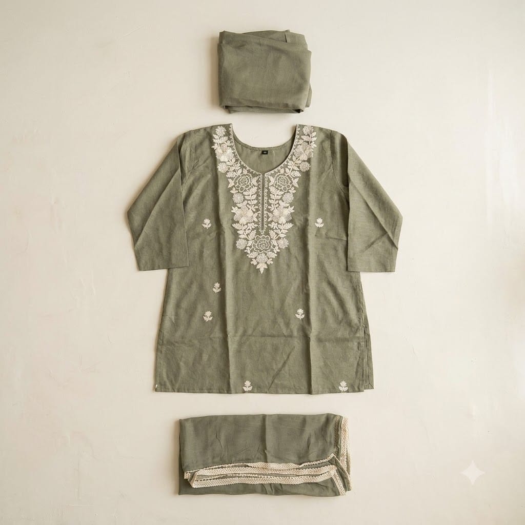 Grey Crush Salwar | 11509