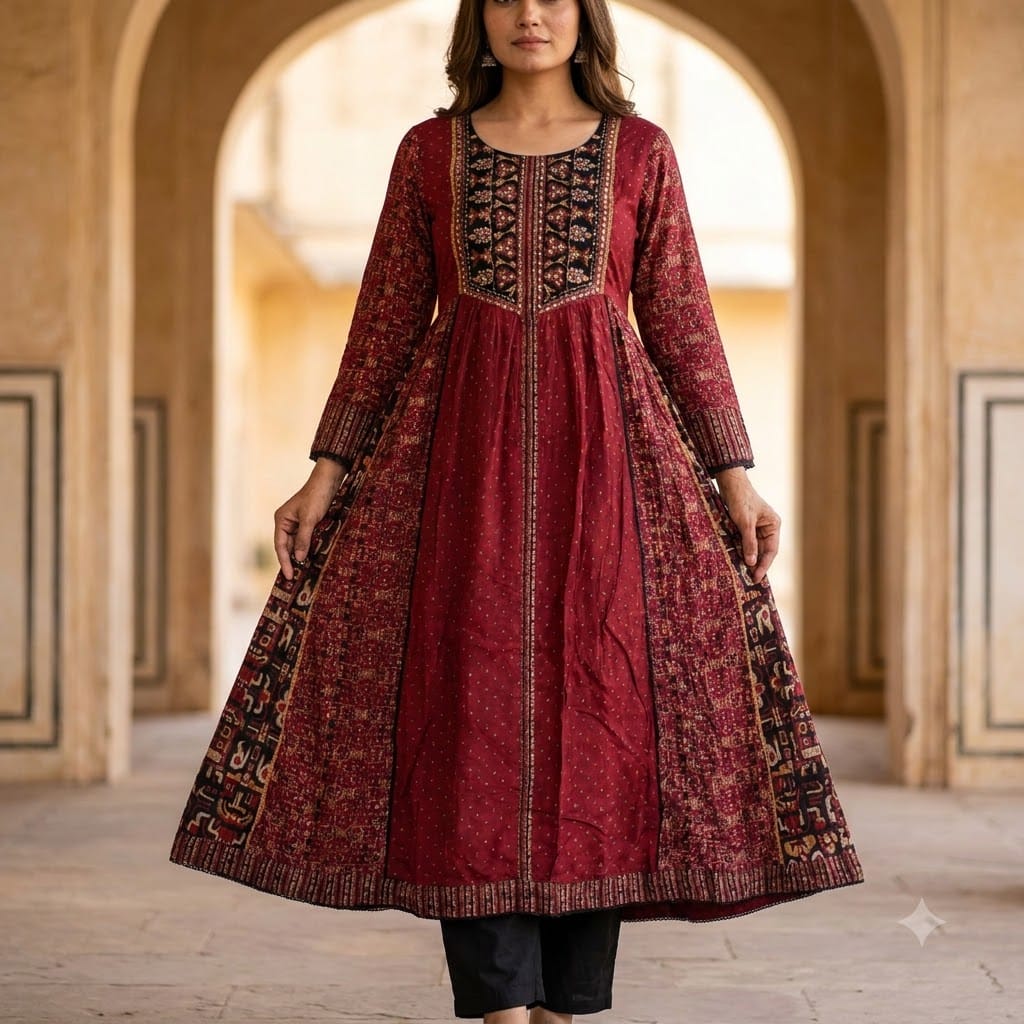 Brick Cotton Salwar | 11530