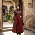 Brick Cotton Salwar | 11530