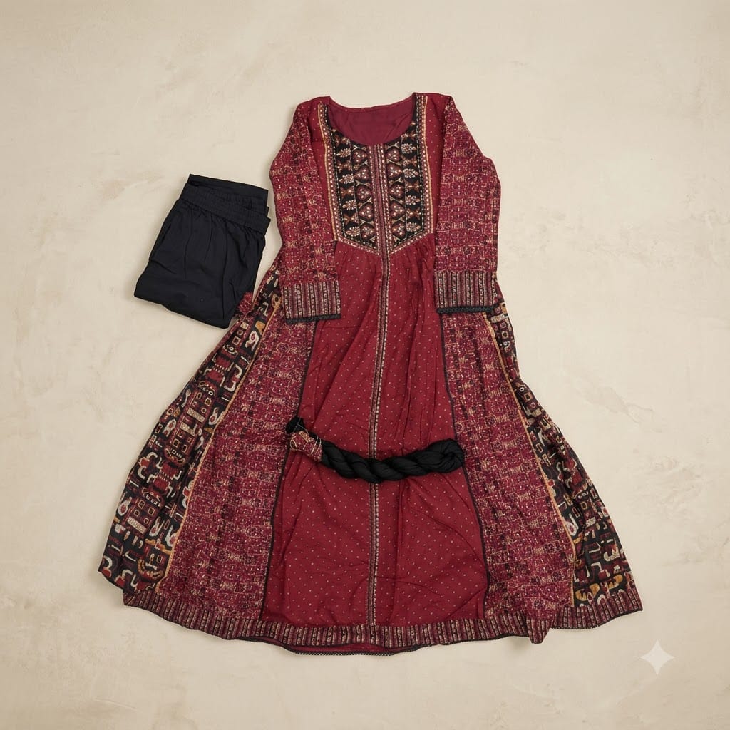 Brick Cotton Salwar | 11530