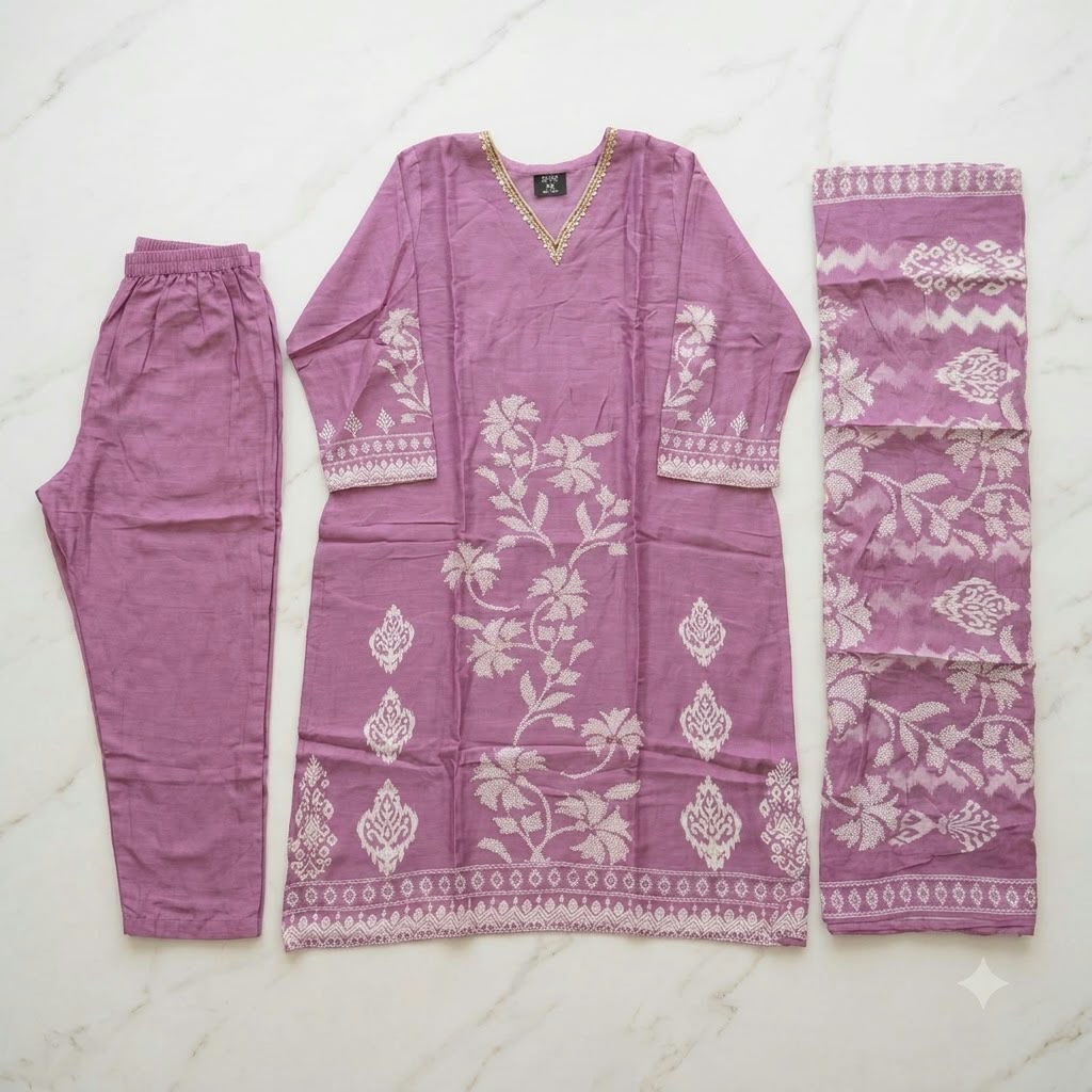 Lavender Rayon Salwar | 11592
