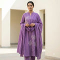 Lavender Cotton Salwar | 11565