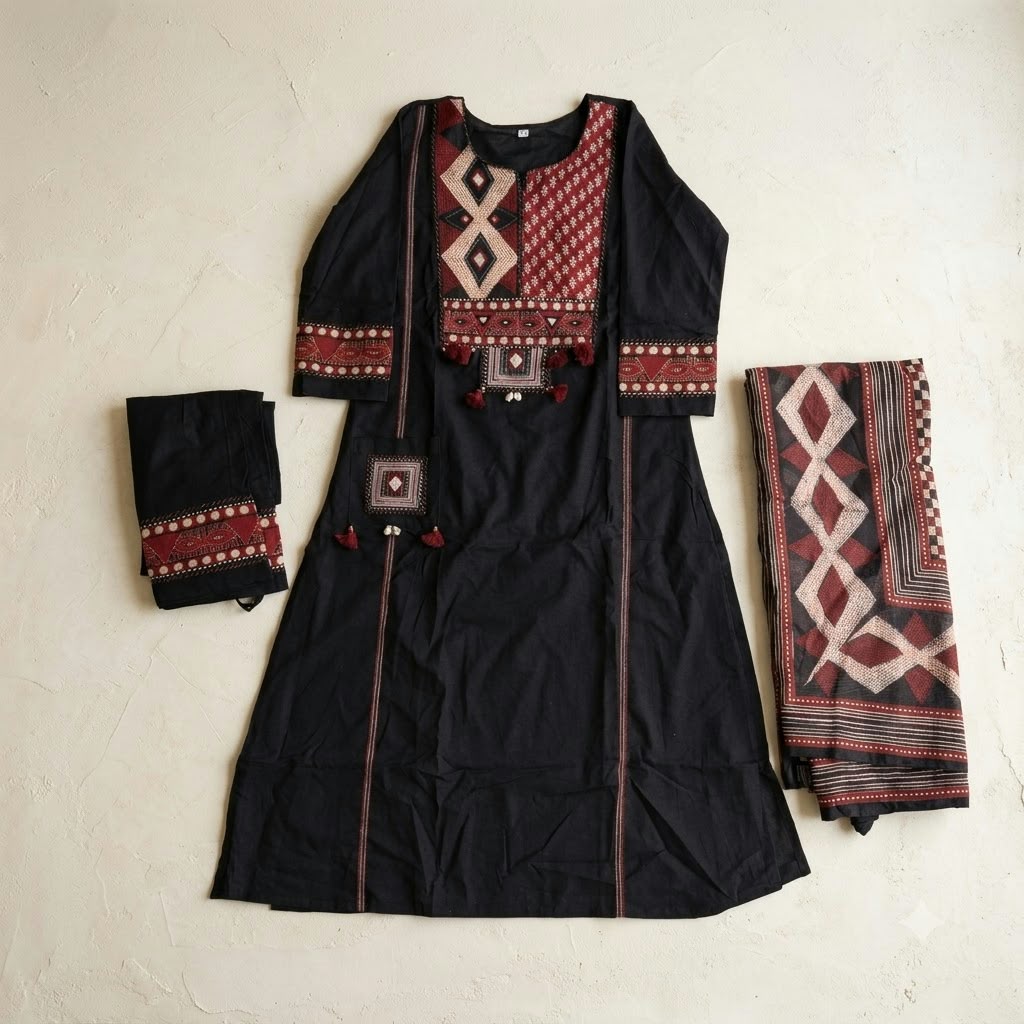 Black Cotton Salwar | 11561