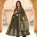 Green Cotton Salwar | 11559