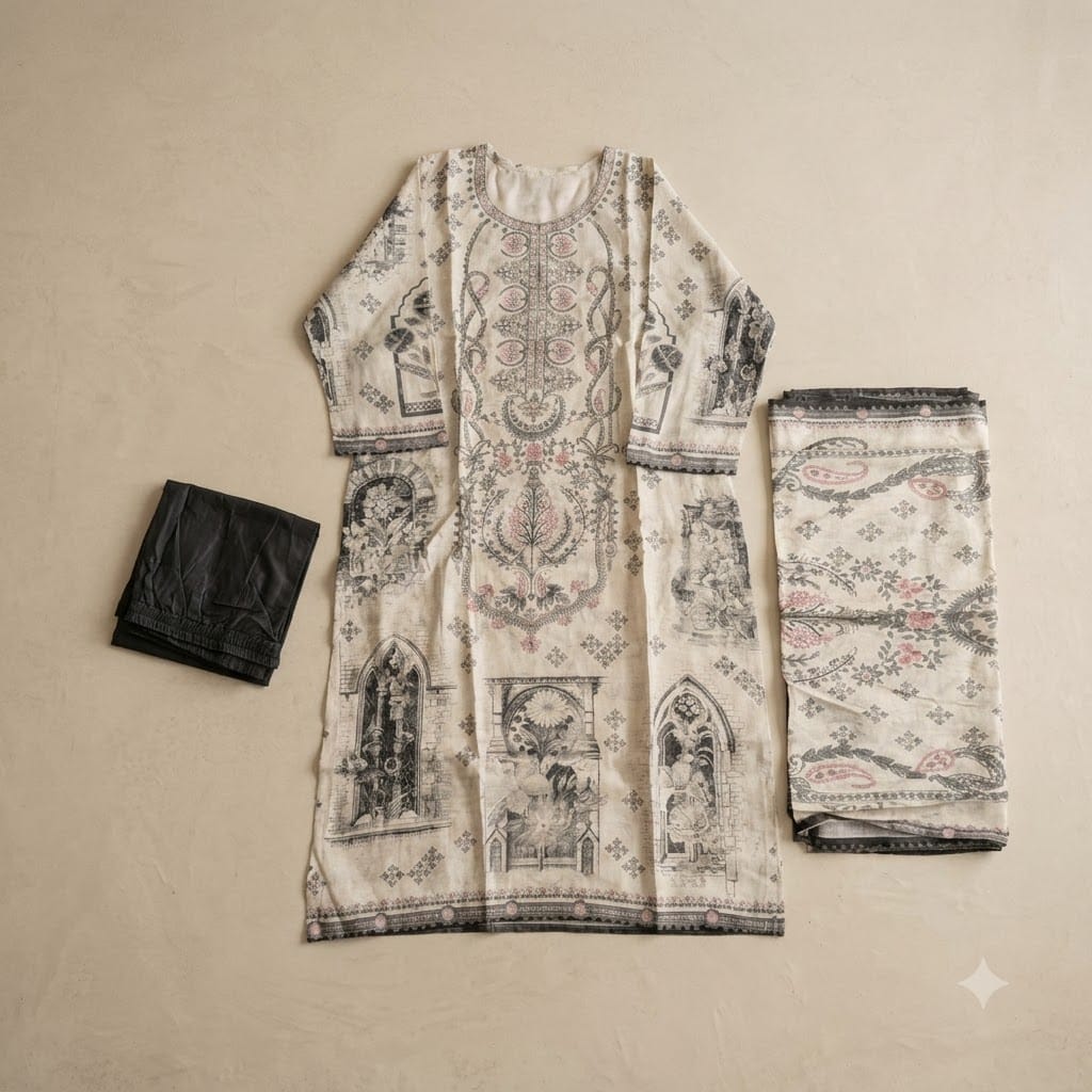 White Rayon Salwar | 11580