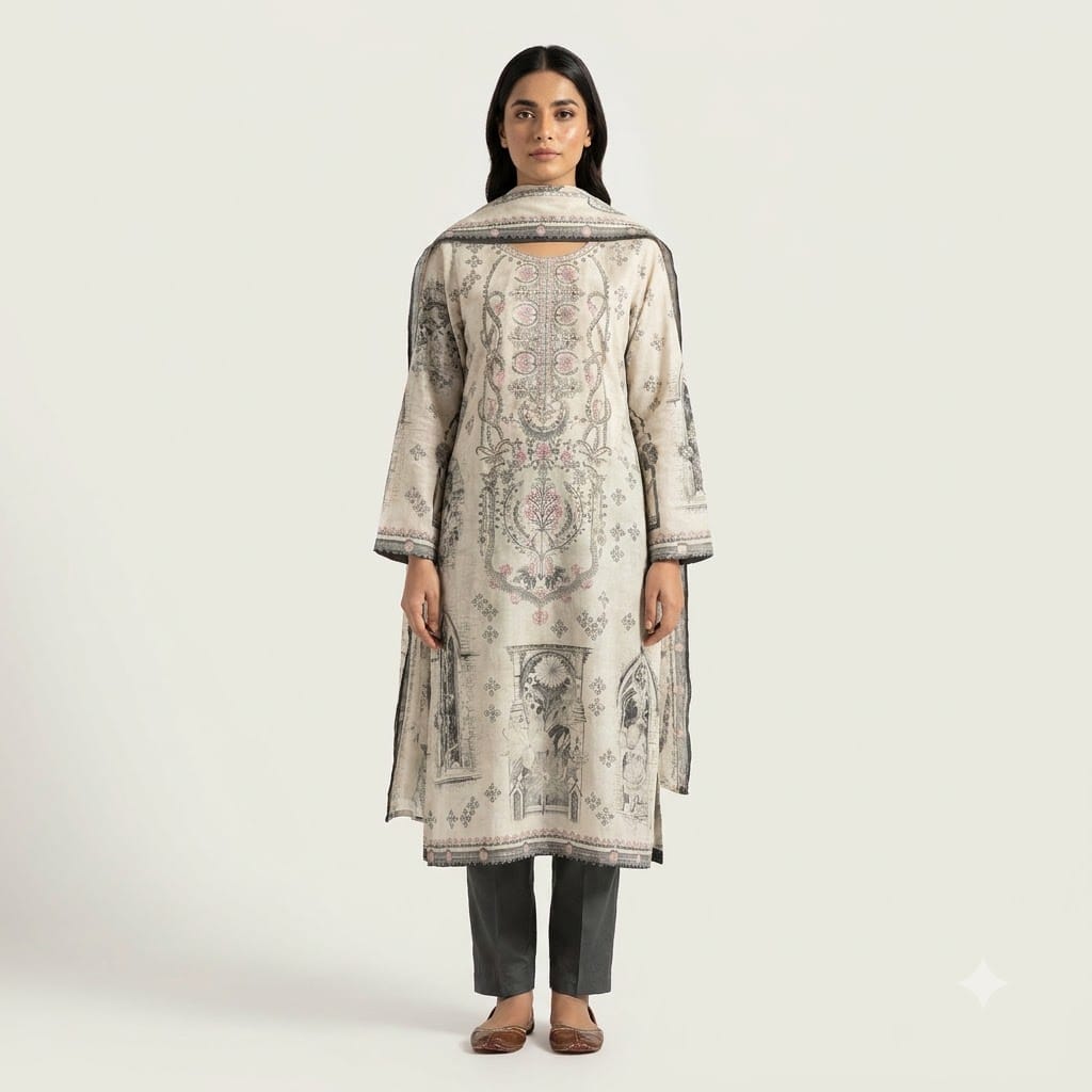 White Rayon Salwar | 11580