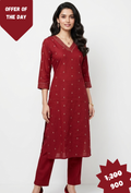Red Co-ord Set | OOD