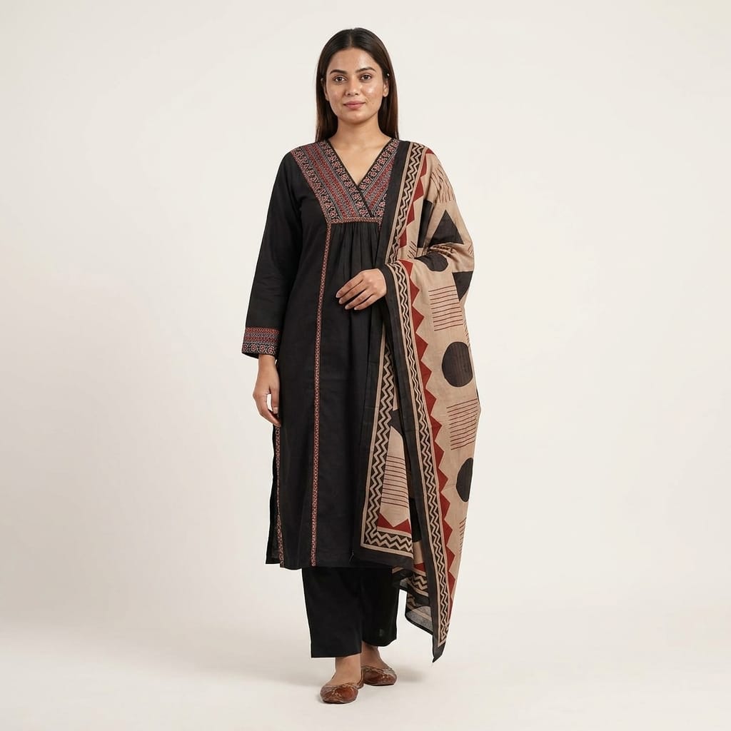 Black Cotton Salwar