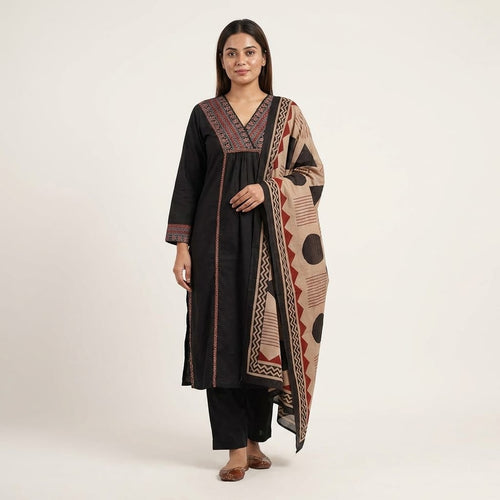 Black Cotton Salwar| 11120