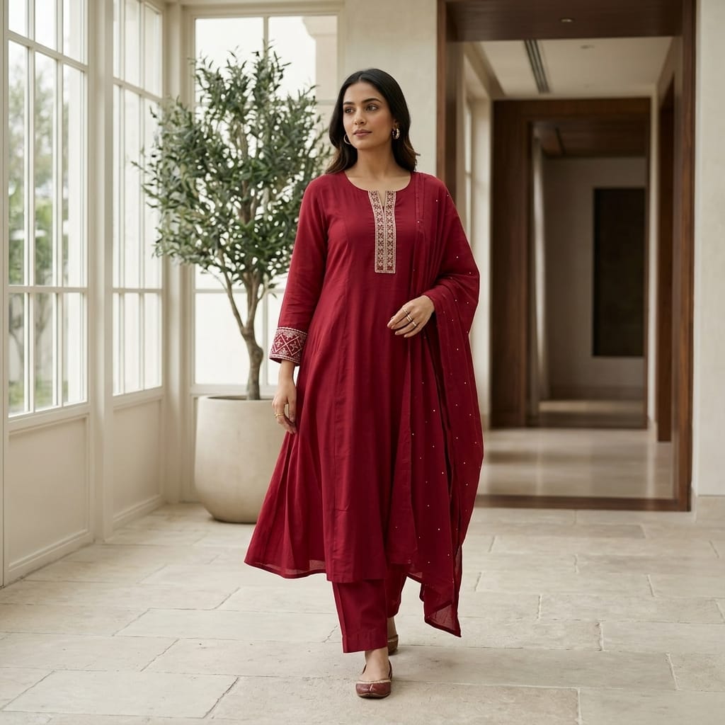 Pink Georgette Salwar | 11279