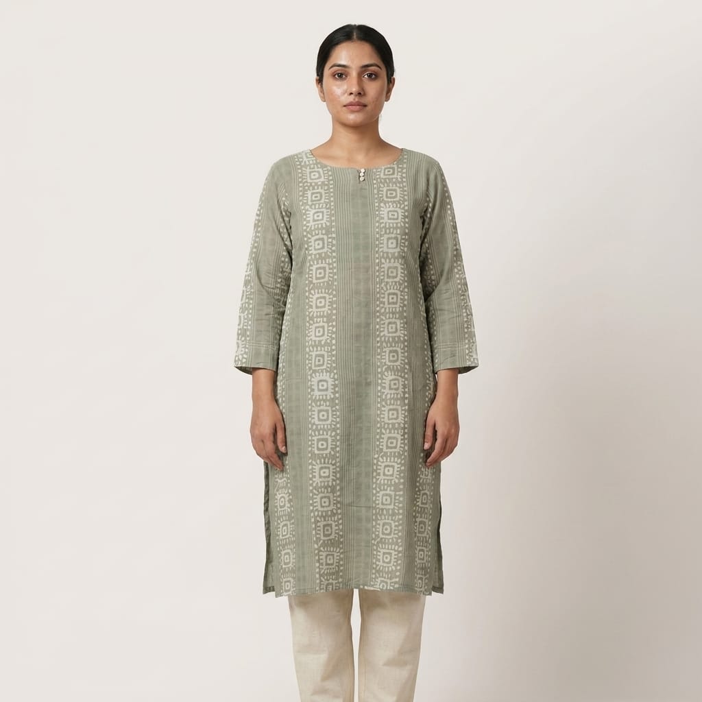 Grey Rayon Co-ord Set