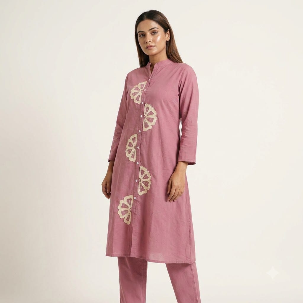 Pink Cotton Salwar | 11352