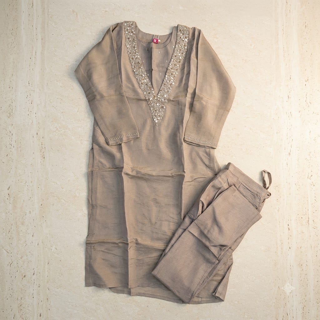 Dust Cotton Co-ord Set | 11276