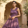Purple Synthetic Top
