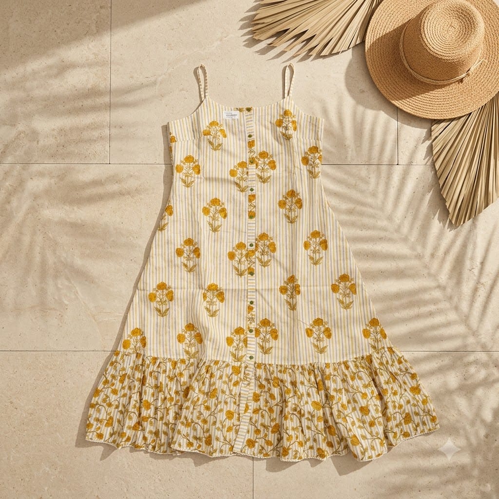 White Cotton Kurti | 11368
