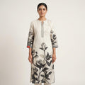 Grey Viscose Kurti