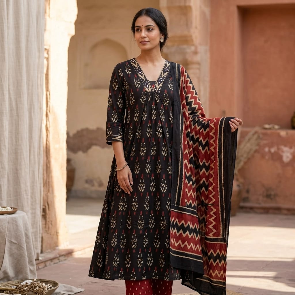 Black Cotton Salwar| 11267