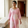 Pink Rayon Kurti