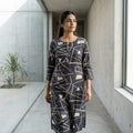 Black Rayon Kurti