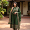 Green Cotton Salwar