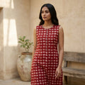 Orange Cotton Kurti
