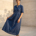 Blue Rayon Kurti