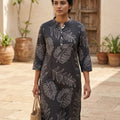 Black Rayon Kurti