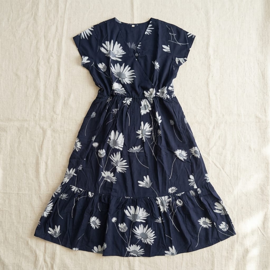 Blue Rayon Top