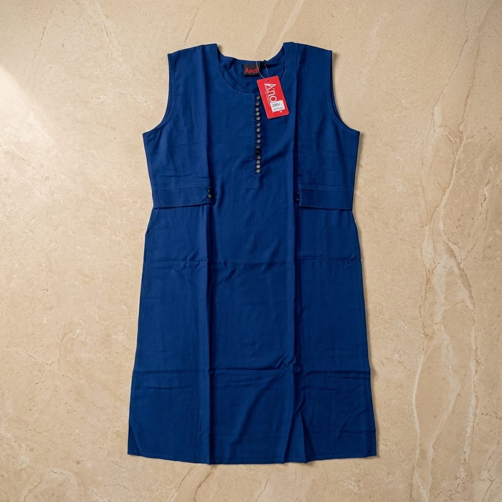 Blue Rayon Kurti