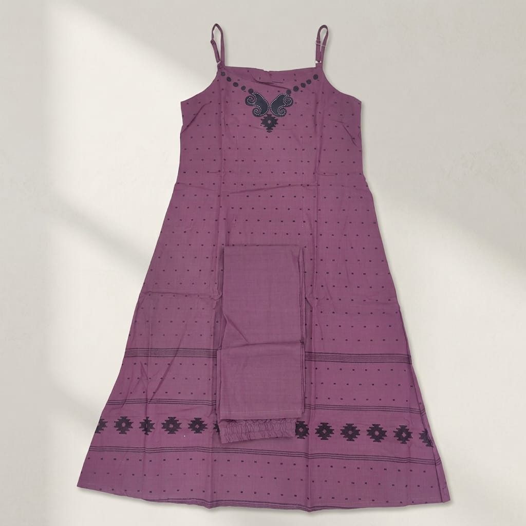 Dusty Pink Cotton Co-ord Set