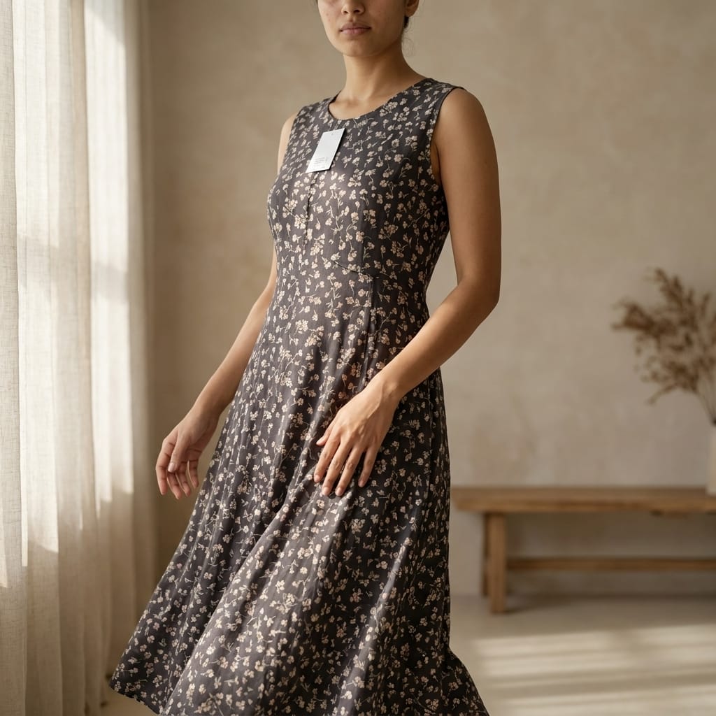 Black Rayon Kurti