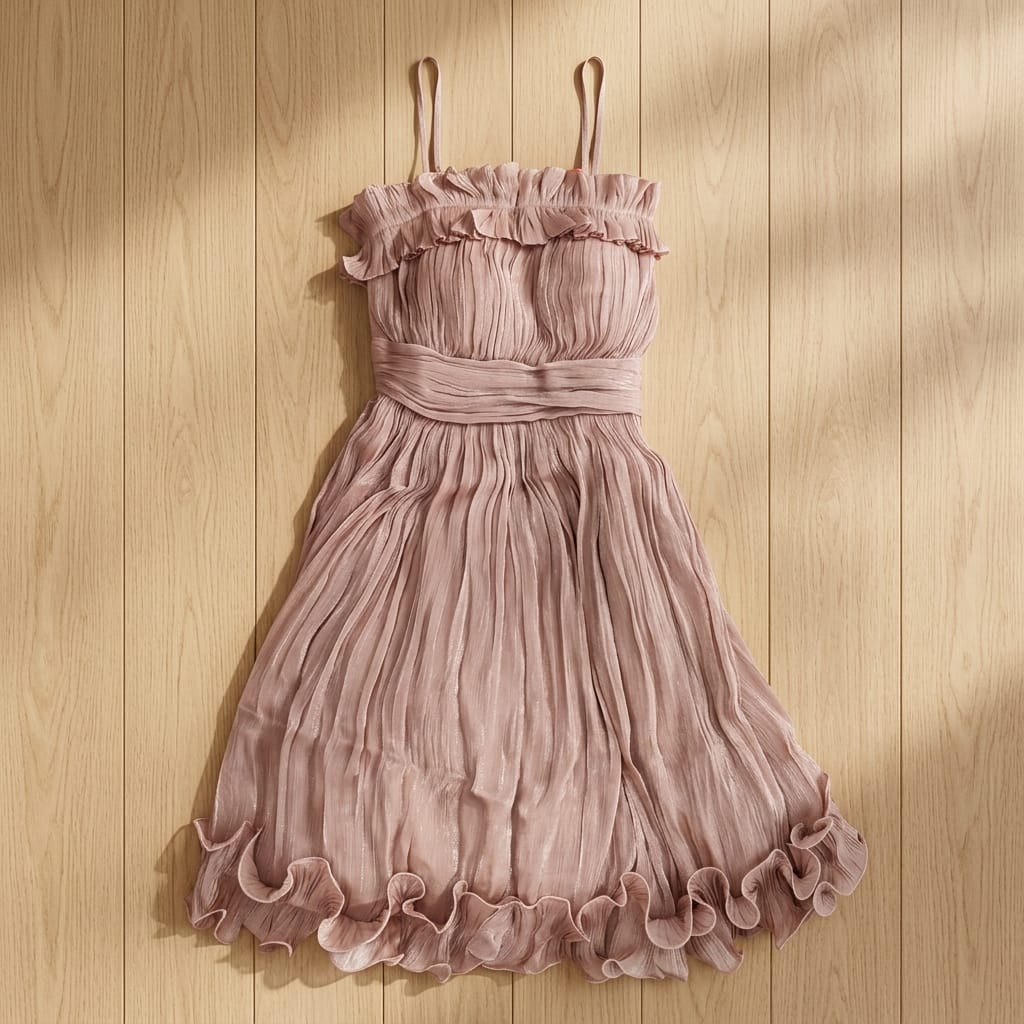 Peach Synthetic Top