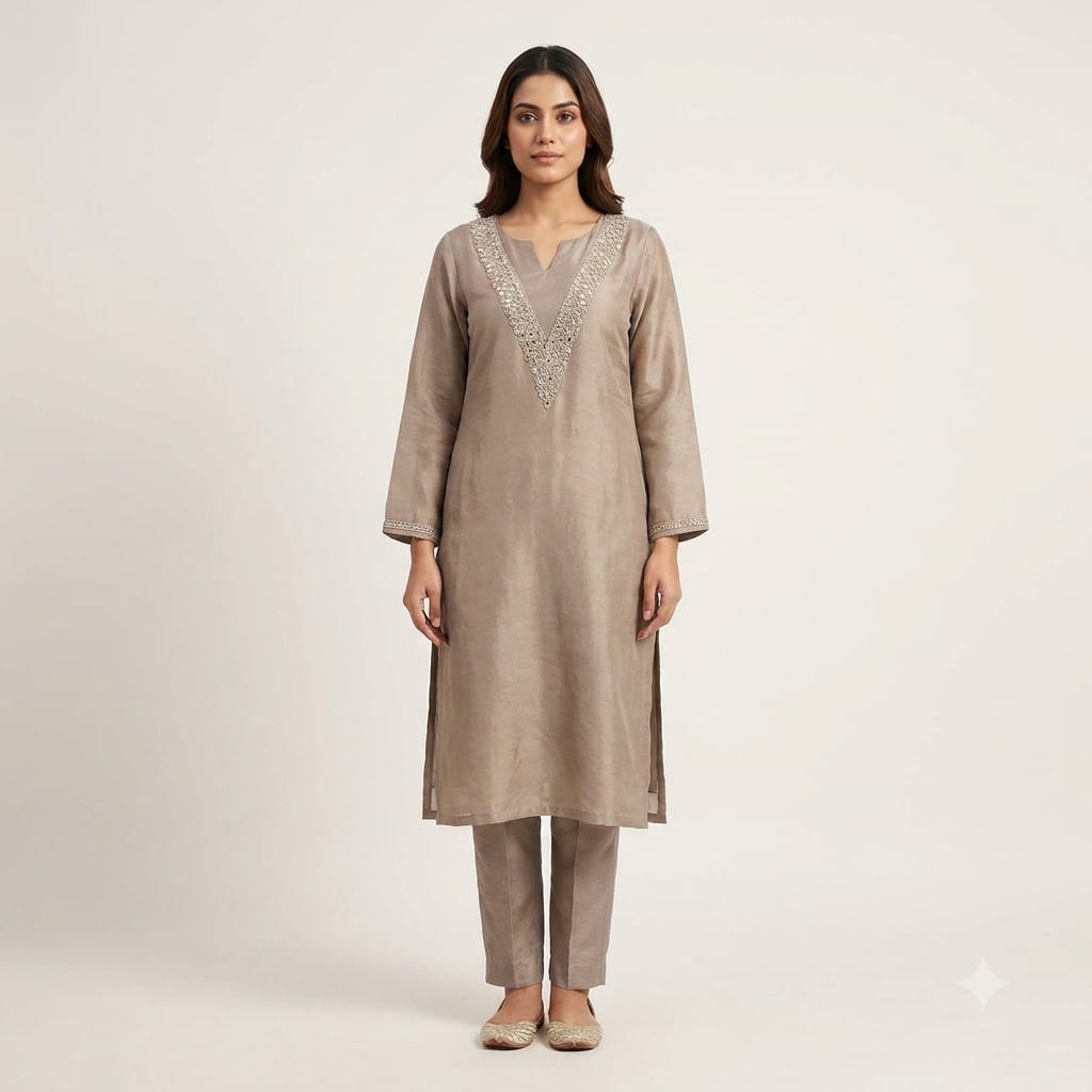 Dust Cotton Co-ord Set | 11276