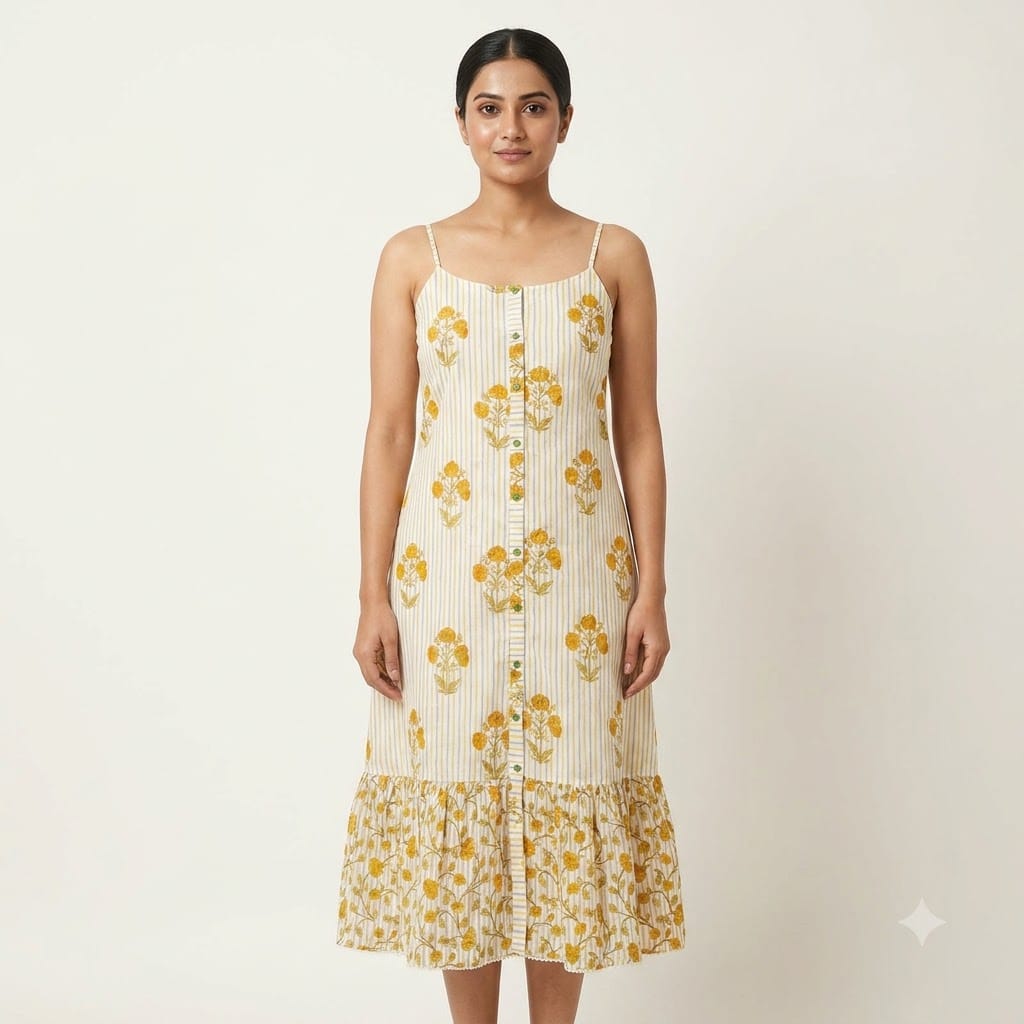 White Cotton Kurti | 11368