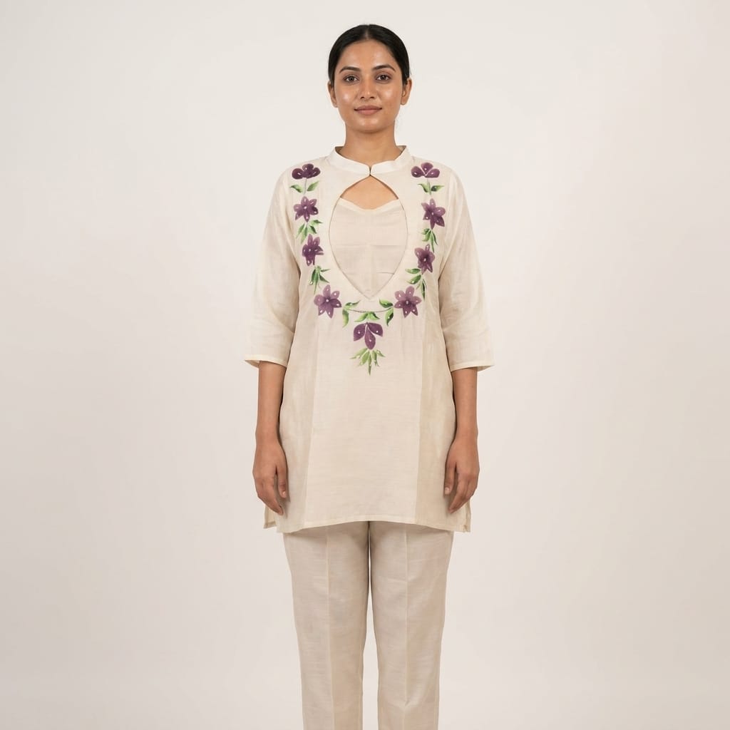 Beige Cotton Salwar| 11238