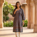 Grey Rayon Kurti