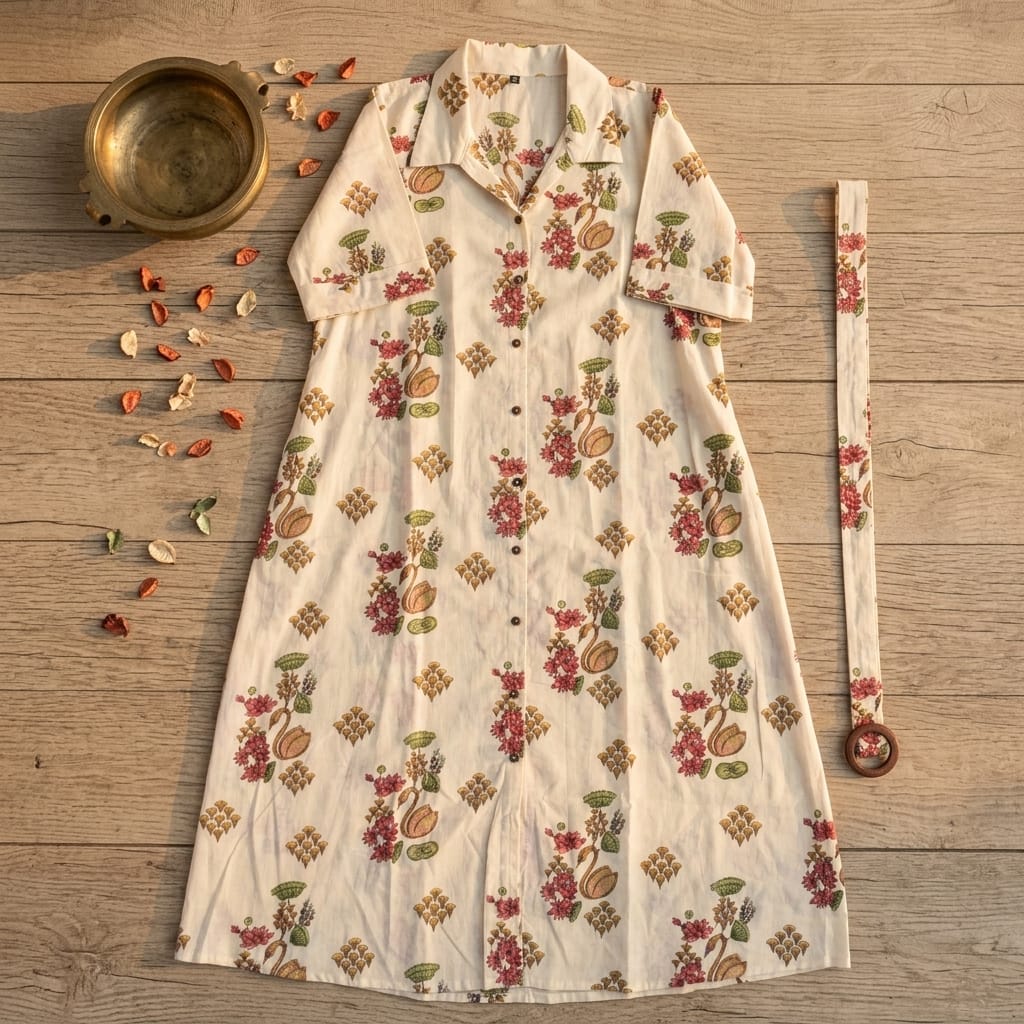 Cream Cotton Top