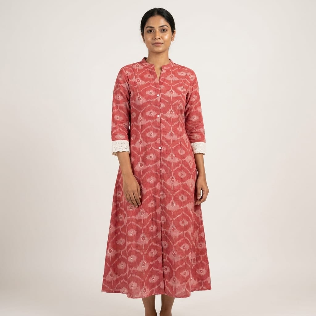 Terracotta Cotton Kurti