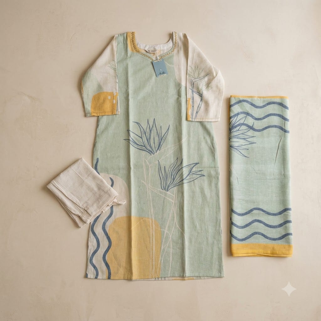 Light Blue Cotton Salwar | 11438