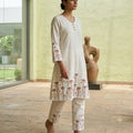 White Cotton Co-ord Set | 11384