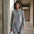 Grey Jute Co-ord Set