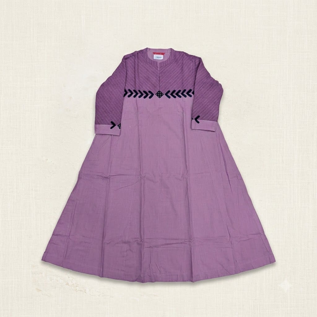 Pruple Cotton Kurti | 11367