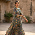 Deep Green Cotton Kurti