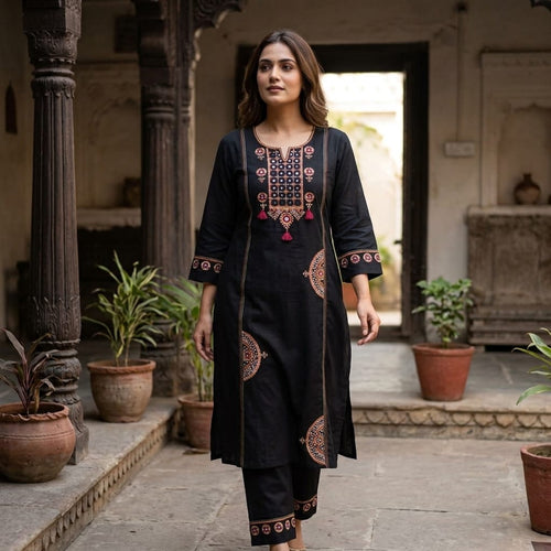 Black Cotton Salwar | 11288