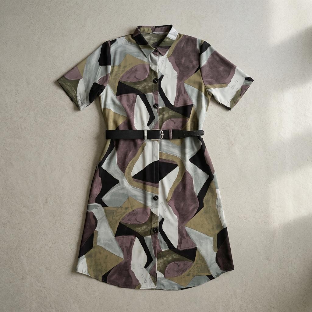 Multi Color Rayon Top