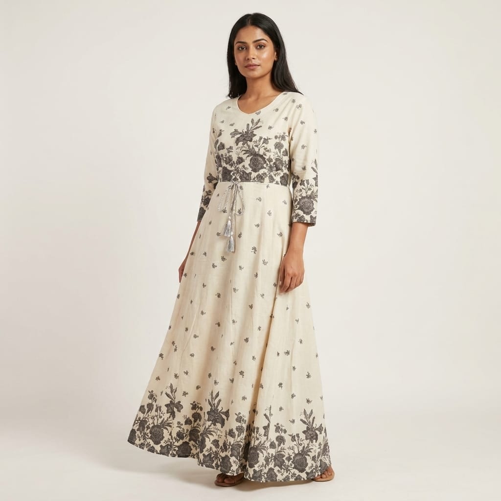 White Cotton Kurti